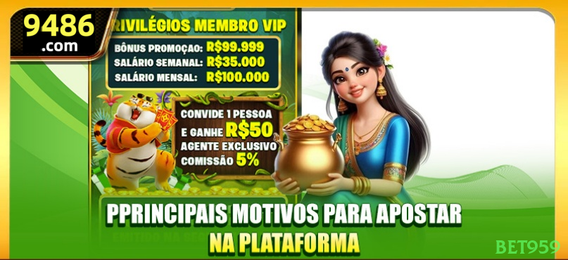 Slots com prêmios bet959